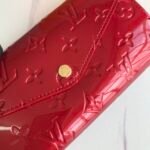 Louis Vuitton Sarah Monogram Wallet Red 19Cm - Image 3