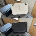 Saint Laurent Niki Medium In Vintage Leather Black 28Cm 6331580En041000 - Image 8