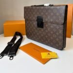 Louis Vuitton S-Lock Briefcase in Monogram Canvas 37cm - Image 2