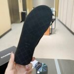 Chanel CC Logo Criss Cross Slides Black - Image 5