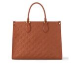 Louis Vuitton Onthego MM Monogram Empreinte Cognac 35Cm M12775