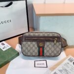 Gucci GG Ophidia Belt Bag Brown 24Cm 574796 97SIT 8747 - Image 2