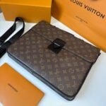Louis Vuitton S-Lock Briefcase in Monogram Canvas 37cm - Image 3