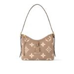 Louis Vuitton Carryall PM Bicolor Monogram Empreinte Dove And Cream 29Cm M47180