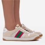 Gucci WMNS Screener White GG Lamé 577684 2C830 9150 - Image 3