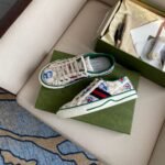 Gucci Tennis 1977 Doraemon Sneaker White - Image 3