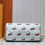 Louis Vuitton X Takashi Murakami Monogram Cerise Speedy 30 White 30Cm - Image 5
