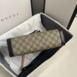 Gucci Padlock GG Small Shoulder Bag Black 26Cm 498156 KHNKG 9769 - Image 6