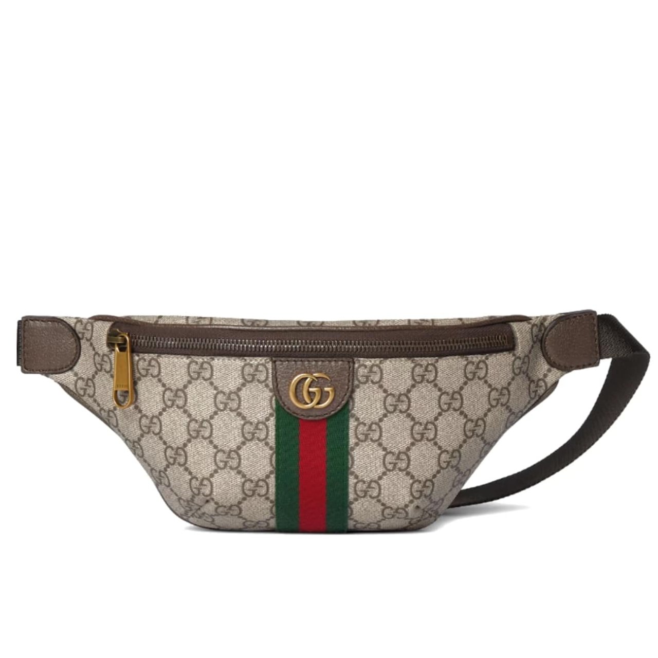 380 Gucci Ophidia Small Belt Bag Beige And Dark Brown 30Cm 839106 FAEOF 9745 - Image 1