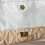 Chanel 22 Handbag White 42Cm AS3261 - Image 7