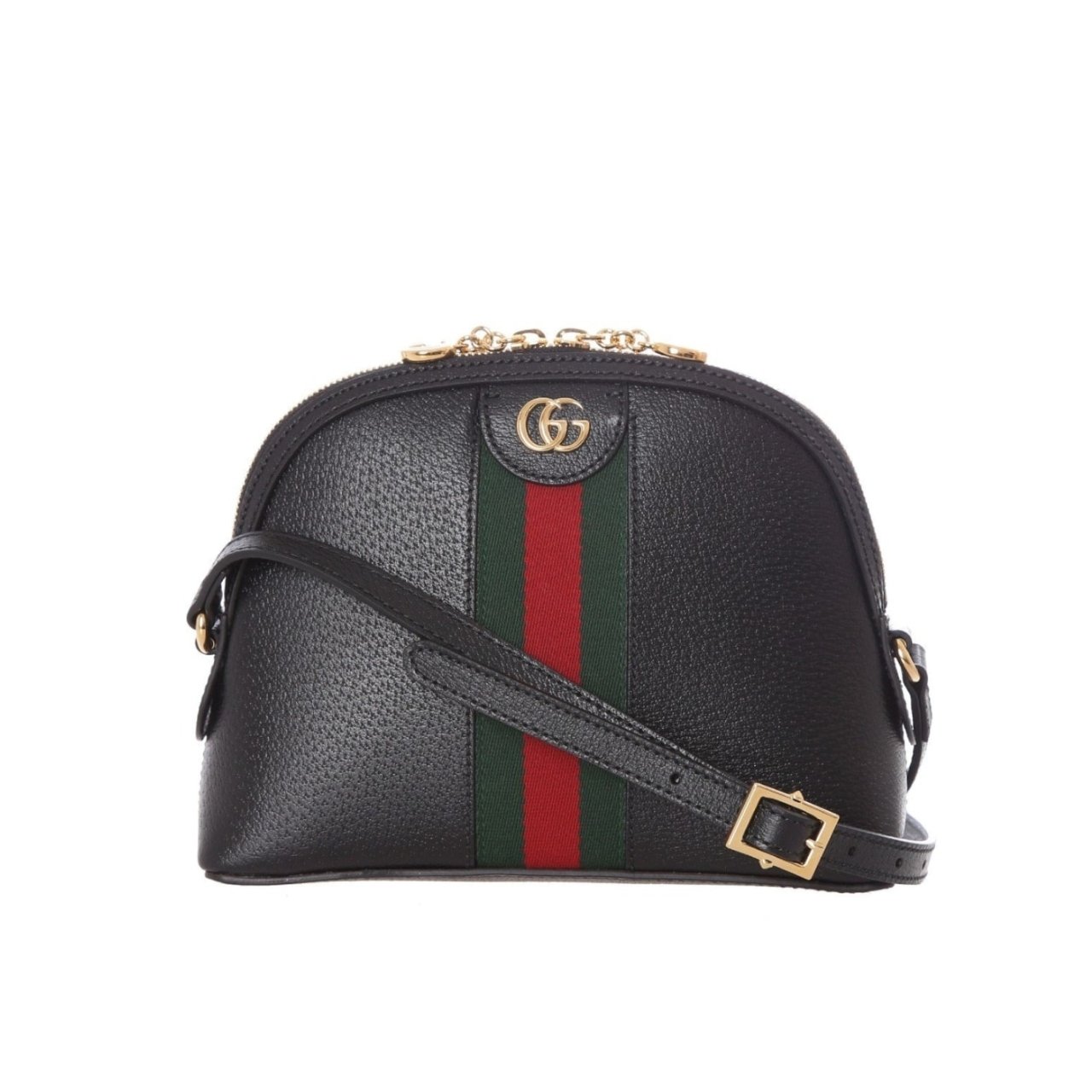 386 Gucci Ophidia GG Small Shoulder Bag Black 23Cm 499621 DJ2DG 1060 - Image 1