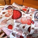 Louis Vuitton Up And Away Square Rouge 90Cm M78449 - Image 4