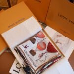 Louis Vuitton Up And Away Square Rouge 90Cm M78449 - Image 2