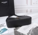 Saint Laurent Le 5 À 7 Hobo Bag In Smooth Black Gold 23Cm 6572282R20W1000 - Image 6