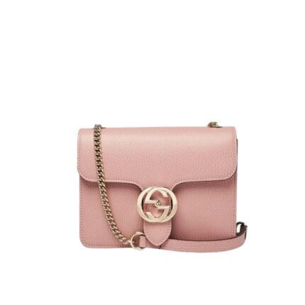 Gucci GG Marmont Shoulder Bag Pink 20Cm