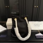 Prada Mariner Re Nylon Small Bucket Bag Black 22Cm 1BE082 2HG8 F0002 V OOO - Image 4