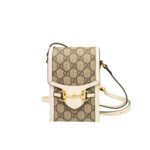 Gucci Horsebit 1955 Mini Bag White 17Cm 625615 92TCG 9761