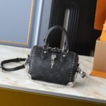 Louis Vuitton Speedy 20 Trunk Bag Black 20Cm M14575 - Image 2
