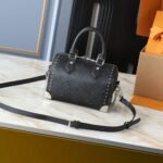 Louis Vuitton Speedy 20 Trunk Bag Black 20Cm M14575 - Image 4