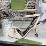 Gucci Moorea Sandals White - Image 3