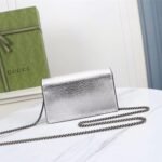 Gucci Women Dionysus Super Mini Crossbody Bag Silver 16Cm 476432 1TRBN 8173 - Image 5