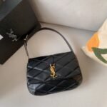 Saint Laurent Le 57 Quilted Leather Shoulder Bag Black 21Cm 698567AAAO01000 - Image 3