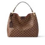 Louis Vuitton Damier Azur Graceful MM Red 41Cm N44045