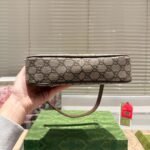 Gucci Ophidia Small Shoulder Bag Beige And Dark Brown 24Cm 735145 KAAAD 8358 - Image 3