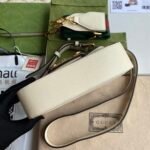 Gucci Horsebit 1955 Mini Bag Beige And White 20Cm 658574 HUHHG 9759 - Image 5