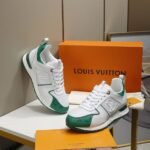 Louis Vuitton Run Away Sneaker Green 1AB1T6 - Image 4