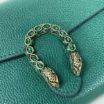 Gucci Women Dionysus GG Supreme Chain Bag Green 20Cm 401231 CAOGX 3120 - Image 5