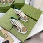 Gucci Tennis 1977 Sneaker Beige Abony 606111 HVK20 9766 - Image 8