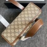 Gucci Horsebit 1955 Top Handle Bag Beige And Ebony 27Cm 645453 92TCG 8563 - Image 7