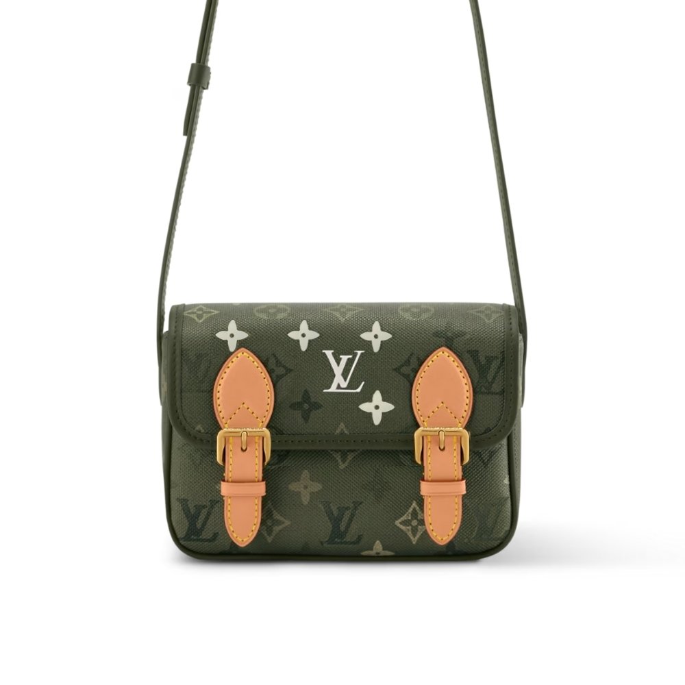 5-3-1 Louis Vuitton Satchel Wearable Wallet Khaki 19Cm M26969 - Image 1