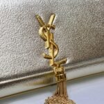 Saint Laurent Kate Chain Wallet With Tassel Yellow Copper 26cm - Image 6