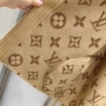 Louis Vuitton Signature Hooded Wrap Robe Coat Beige 1AB713 - Image 5