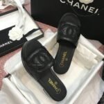 Chanel Quilted CC Logo Mules Black - Image 8