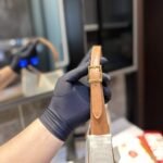 Saint Laurent Le 5 À 7 Linen Canvas Hobo Bag White And Brown 25Cm 657228FAAVH - Image 7