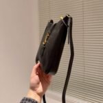 Saint Laurent Le 5 A 7 Mini Vertical Bag Black 18Cm - Image 3