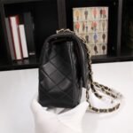 Chanel Classic Flap Black Gold Hardware 25Cm - Image 3