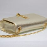 Saint Laurent Kate Chain Wallet With Tassel Yellow Copper 26cm - Image 5