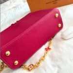Louis Vuitton Capucines Dark Pink 27Cm M20845 - Image 5