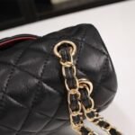 Chanel Classic Flap Black Gold Hardware 25Cm - Image 6