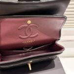 Chanel Classic Flap Black Gold Hardware 25Cm - Image 4