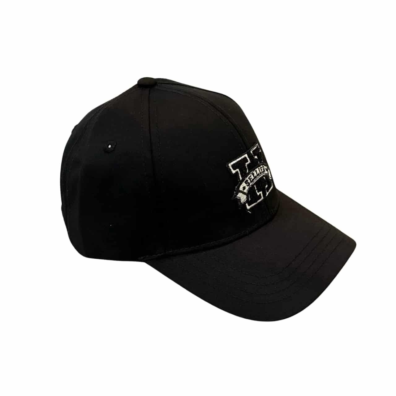 67-2-1 Hermes Davis H Sellier Cap Black - Image 1