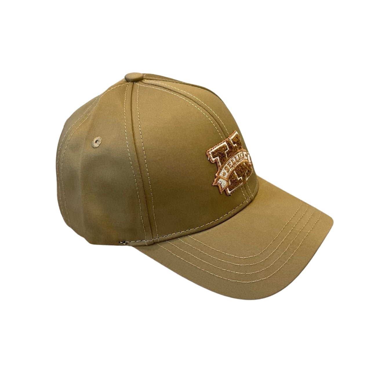 68-2-1 Hermes Davis H Sellier Cap Brown H232032N D156 - Image 1