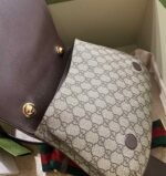Gucci Blondie Medium Shoulder Bag Beige And Ebony 29Cm 699210 96IWG 8745 - Image 6