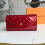 Louis Vuitton Sarah Monogram Wallet Red 19Cm - Image 2