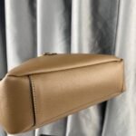 Saint Laurent Le 5 À 7 Soft Small Hobo Bag In Smooth Brown 27Cm - Image 4