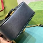 Gucci GG Marmont Mini Shoulder Bag Black 18Cm 739682 AABZC 6832 - Image 6